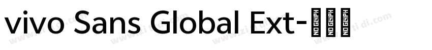 vivo Sans Global Ext字体转换